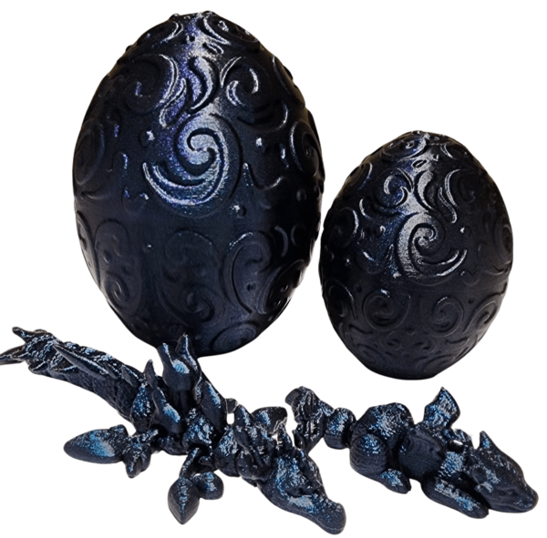 Dragon Egg Set Flexi Articulated Dragon Minis