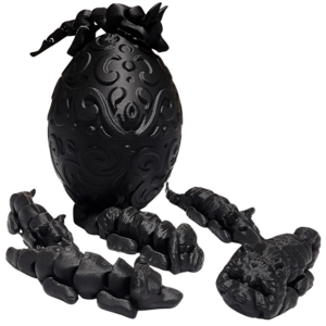 Dragon Egg with 6 Mini Dogs