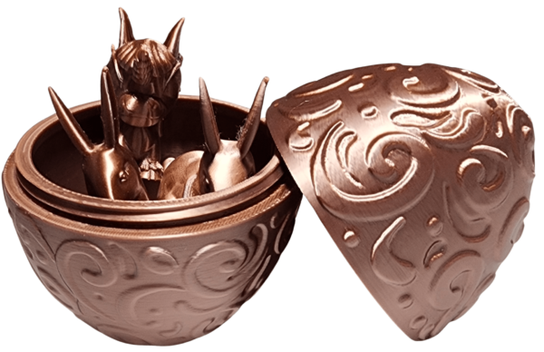 Egg Set Shimmer Pink Bunny Unicorn