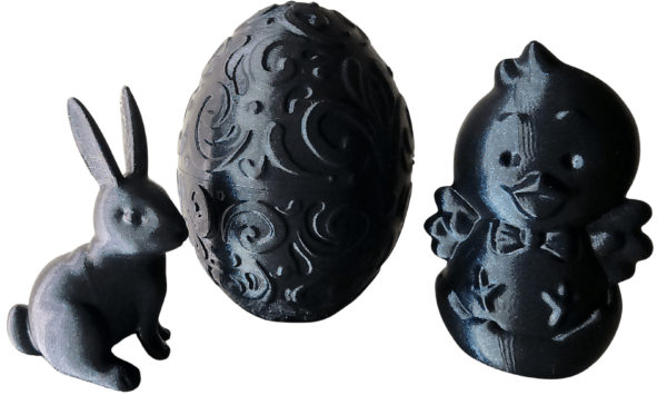 Egg Set Shimmery Blue